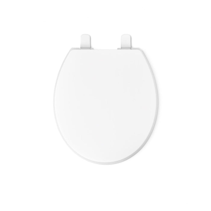 KOHLER K-4775 Brevia Quick-Release round-front toilet seat, white - view 2