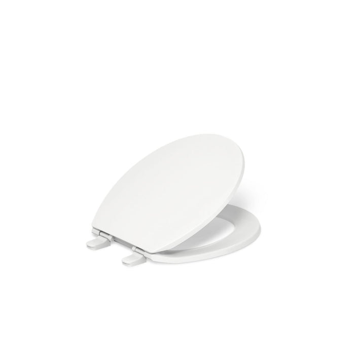 KOHLER K-4775 Brevia Quick-Release round-front toilet seat, white - view 5