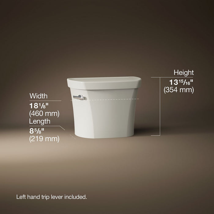 KOHLER K-4841-U Wellworth Toilet tank, 1.28 gpf, biscuit - view 5