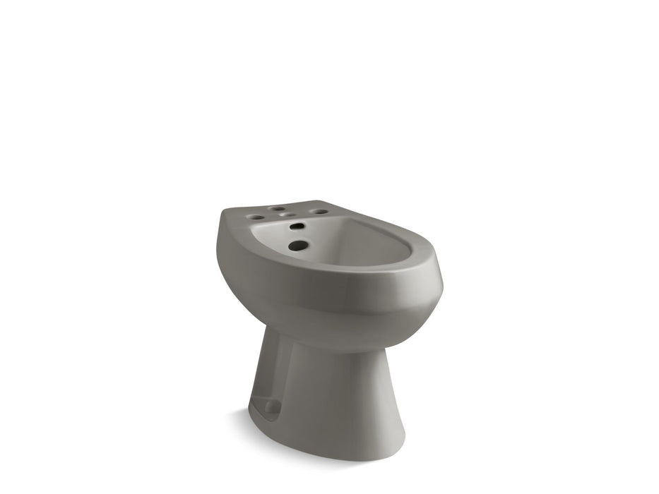 KOHLER K-4854 San Tropez Vertical spray bidet with 4 faucet holes, cashmere