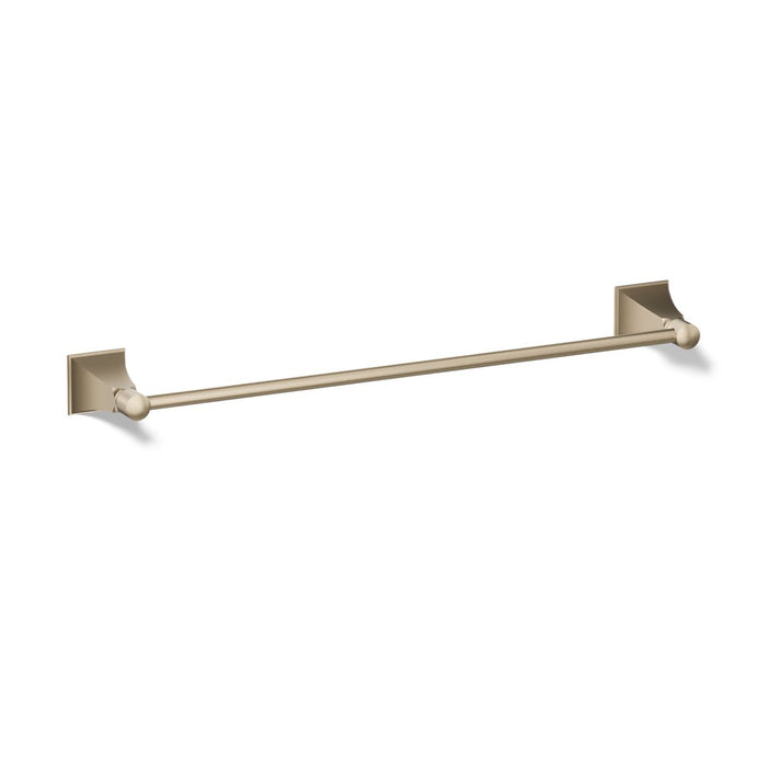 KOHLER K-485 Memoirs Stately 18" towel bar, vibrant brushed bronze - view 4