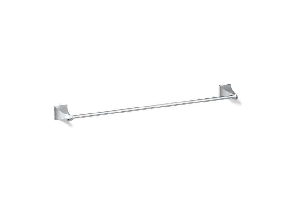 KOHLER K-486 Memoirs Stately 24" towel bar, polished chrome