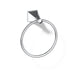 KOHLER K-487 Memoirs Stately Towel ring, polished chrome - view 3