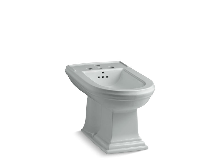 KOHLER K-4886 Memoirs Vertical spray bidet with 4 faucet holes, ice grey
