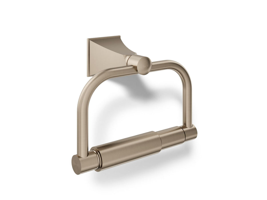 KOHLER K-490 Memoirs Stately Toilet paper holder, vibrant brushed bronze