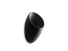 KOHLER K-4917-0 K-4917 Steward Waterless 11" Wide x 23-3/4" High x 14-3/4" Deep Wall-mount Urinal, black black