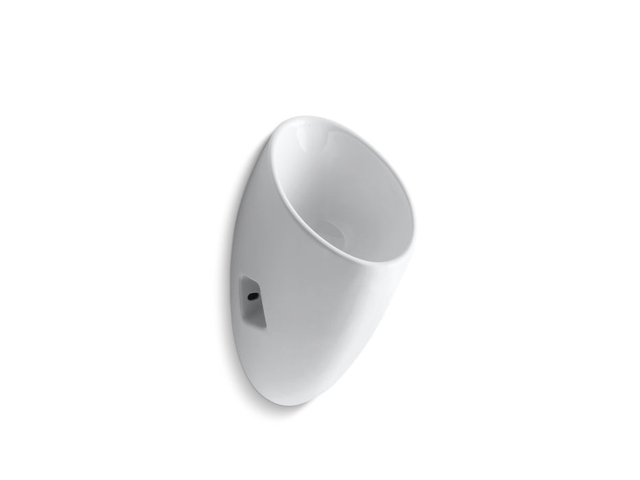 KOHLER K-4917-0 K-4917 Steward Waterless 11" Wide x 23-3/4" High x 14-3/4" Deep Wall-mount Urinal, white