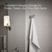 KOHLER K-492 Memoirs Stately Robe hook, vibrant brushed nickel - view 3