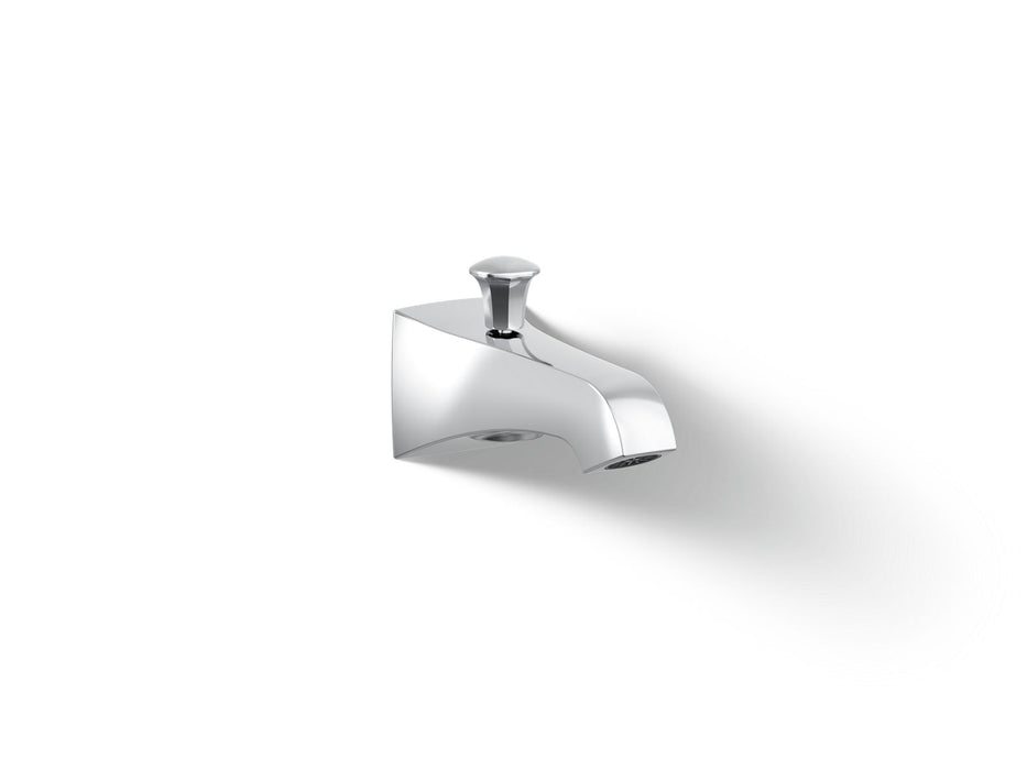 KOHLER K-496 Memoirs Stately Wall-mount bath spout with diverter, polished chrome