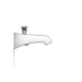 KOHLER K-496 Memoirs Stately Wall-mount bath spout with diverter, polished chrome - view 4