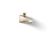 KOHLER K-496 Memoirs Stately Wall-mount bath spout with diverter, vibrant brushed bronze