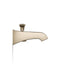 KOHLER K-496 Memoirs Stately Wall-mount bath spout with diverter, vibrant brushed bronze - view 3