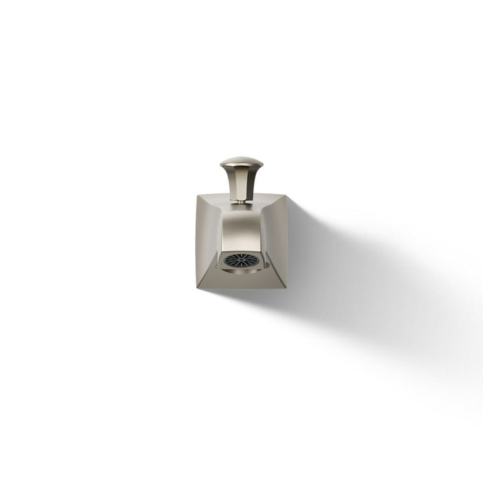 KOHLER K-496 Memoirs Stately Wall-mount bath spout with diverter, vibrant brushed nickel - view 4