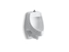 KOHLER K-5016 Dexter™ Siphon-jet Wall-mount 0.5 or 1.0 GPF Urinal with Top Spud, white
