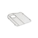 KOHLER K-5133 Hartland Stainless steel sink rack, 13-1/8" x 16-7/8", for left-hand bowl