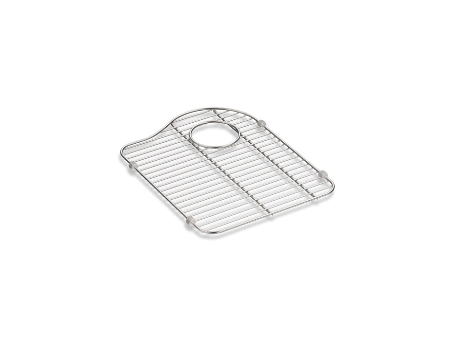 KOHLER K-5135 Hartland Stainless steel sink rack, 13-1/8" x 16-7/8", for right-hand bowl