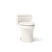 KOHLER K-5172-RA San Souci One-piece compact elongated toilet with concealed trapway, 1.28 gpf, biscuit - view 4