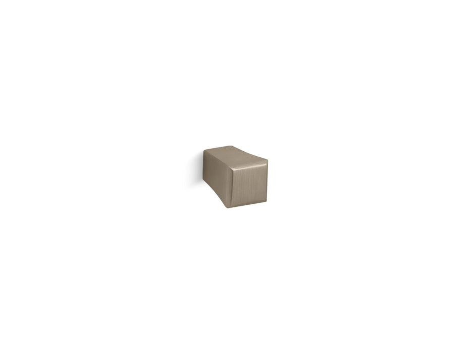 KOHLER K-522 Memoirs Stately Cabinet knob, vibrant brushed bronze