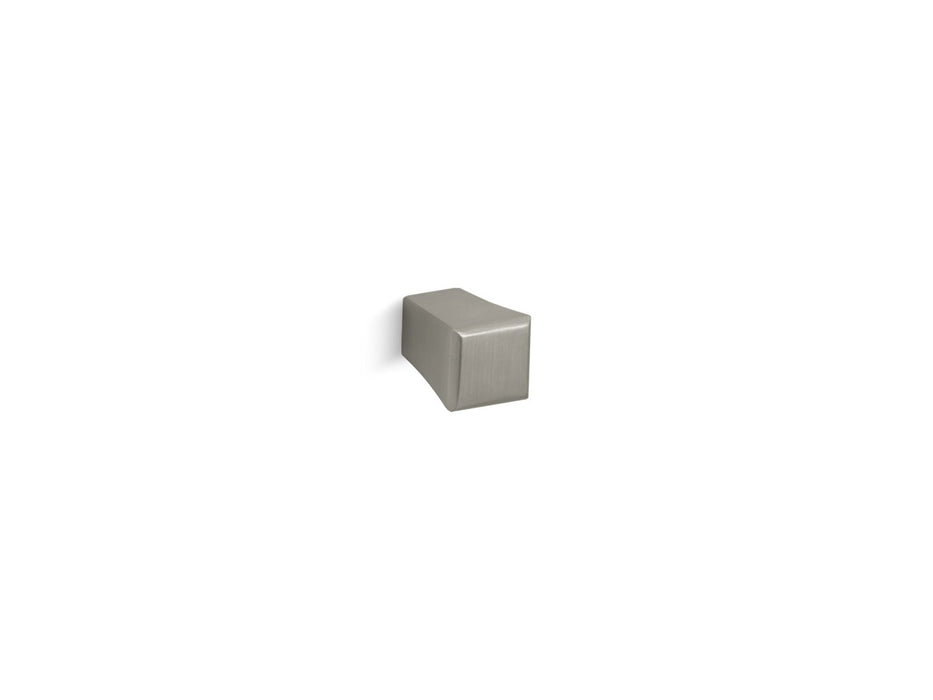 KOHLER K-522 Memoirs Stately Cabinet knob, vibrant brushed nickel