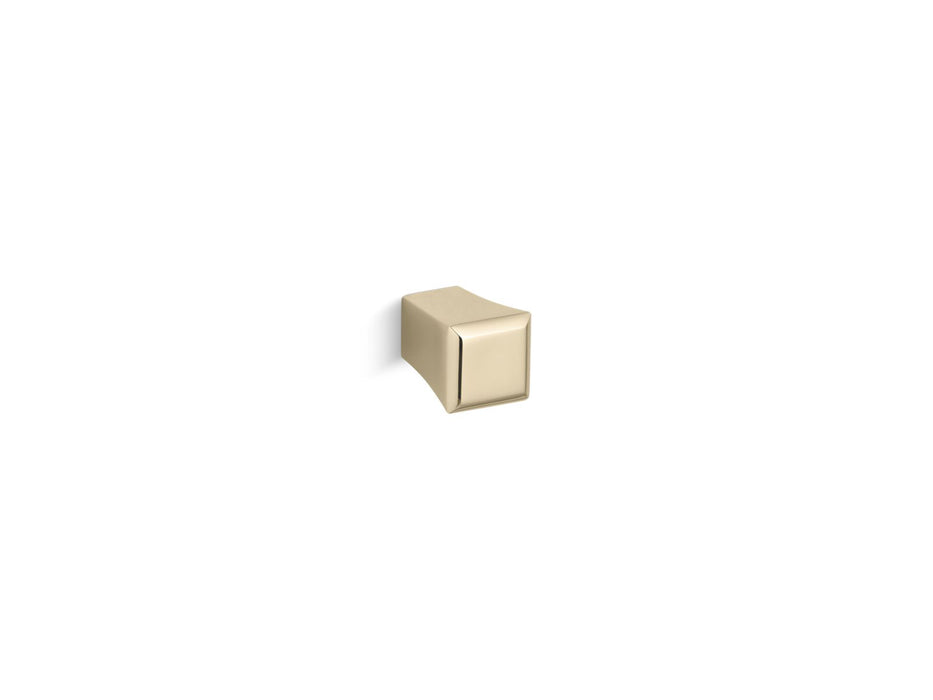 KOHLER K-522 Memoirs Stately Cabinet knob, vibrant french gold