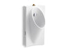 KOHLER K-5244-ET Steward Hybrid high-efficiency urinal with 3/4" top spud, white
