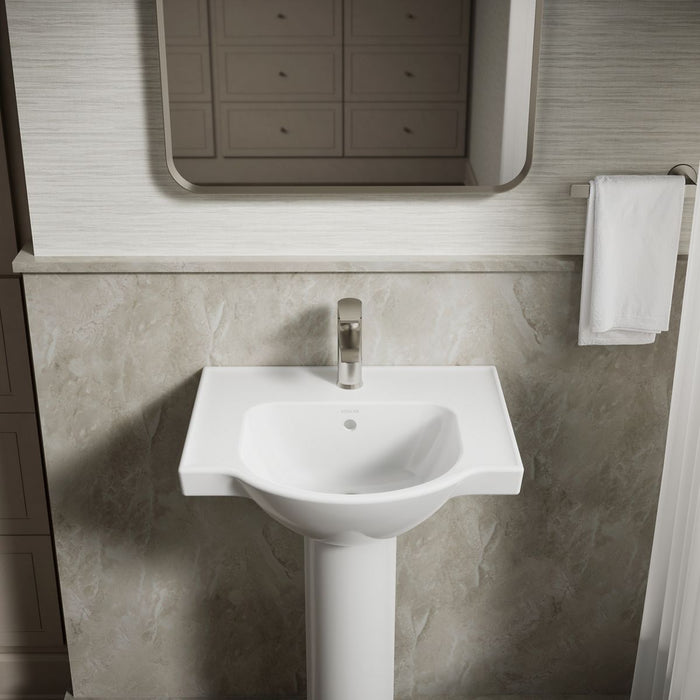 image focused on single product story, angled front view, not straight-on, 1-point perspective