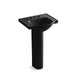 KOHLER K-5265-4 Veer 21" Rectangular Pedestal Bathroom Sink, black black