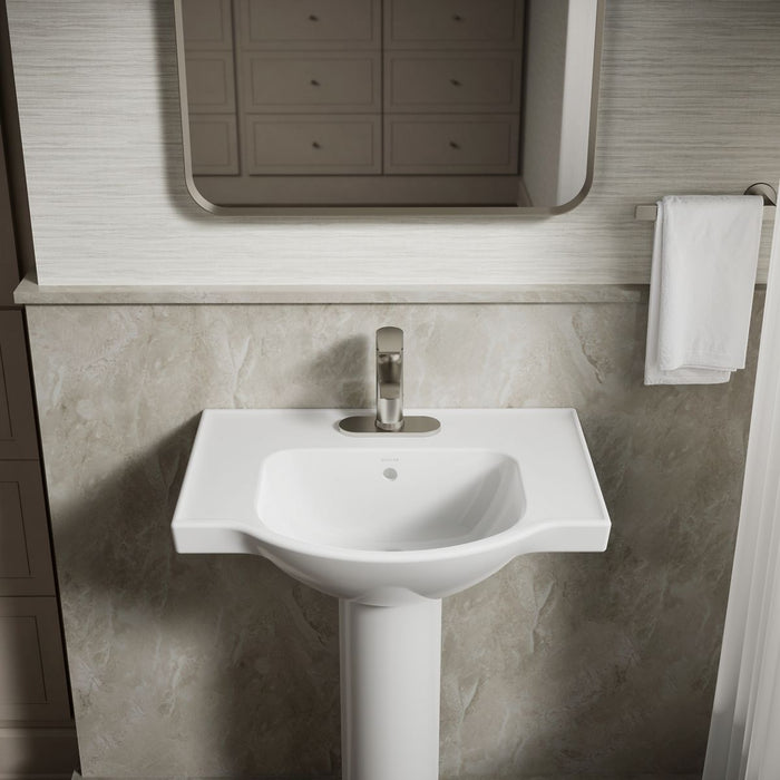 image focused on single product story, angled front view, not straight-on, 1-point perspective
