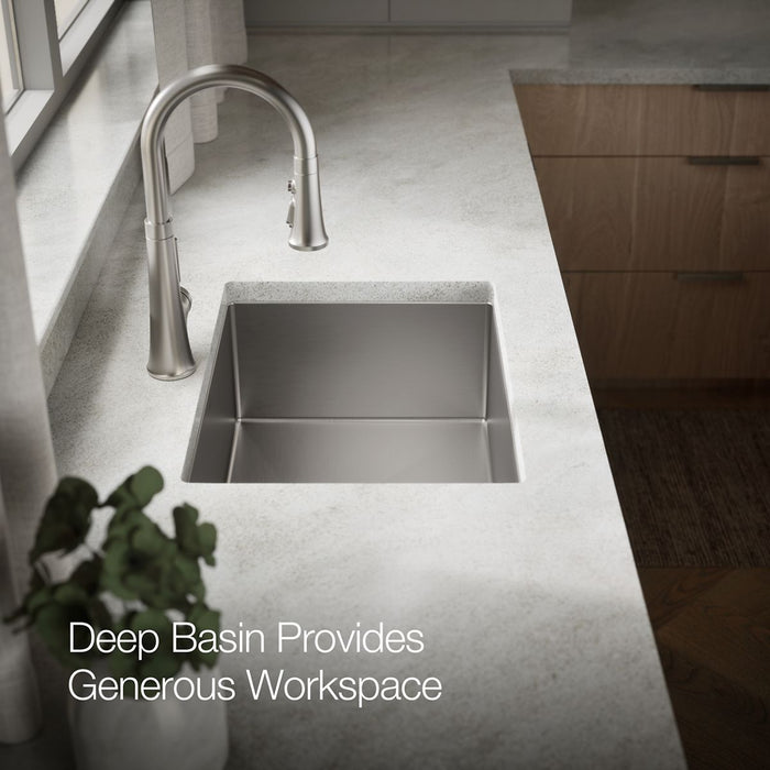 KOHLER K-5286 Strive 24" undermount single-bowl kitchen sink