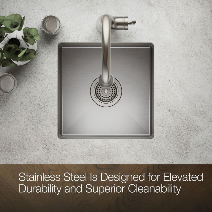 KOHLER K-5287 Strive 15" undermount bar sink