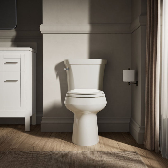 KOHLER K-5297 Highline Elongated toilet bowl, biscuit - view 4