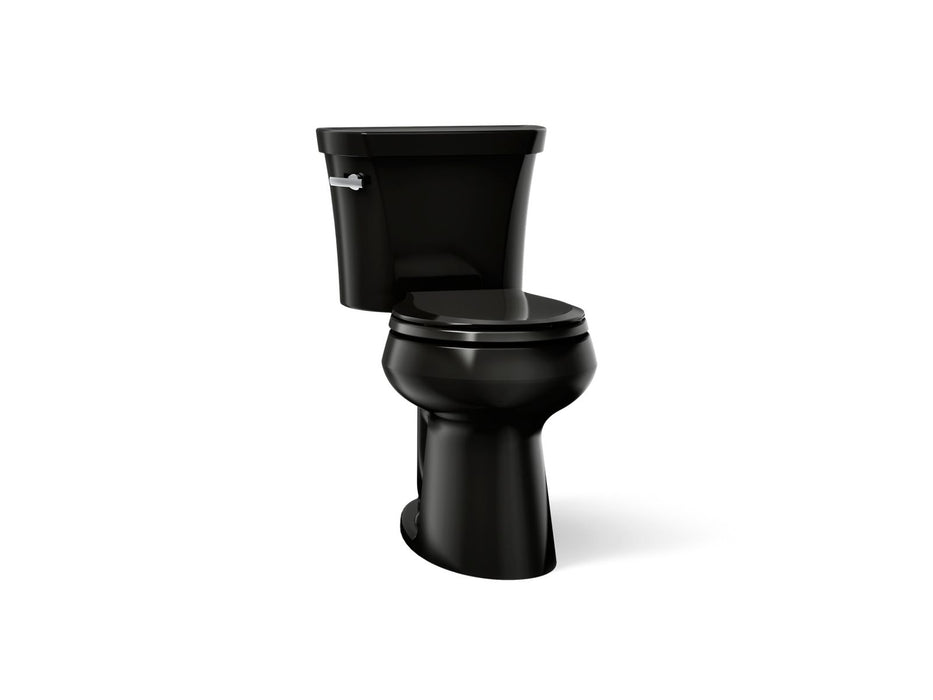 KOHLER K-5297 Highline Elongated toilet bowl, black black