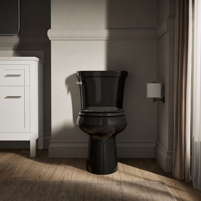 KOHLER K-5297 Highline Elongated toilet bowl, black black - view 4