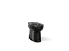 KOHLER K-5309 Cimarron Elongated toilet bowl with skirted trapway, black black