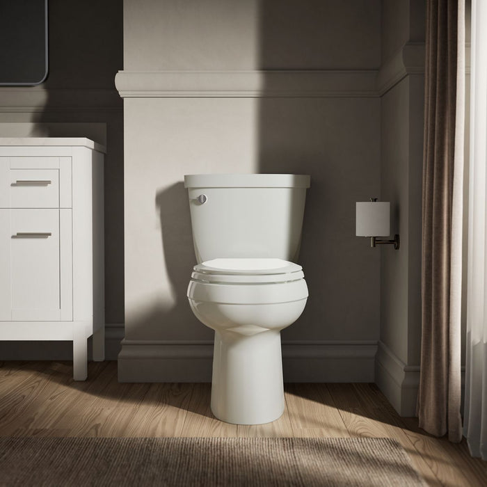 KOHLER K-5309 Cimarron Elongated toilet bowl with skirted trapway, dune - view 4