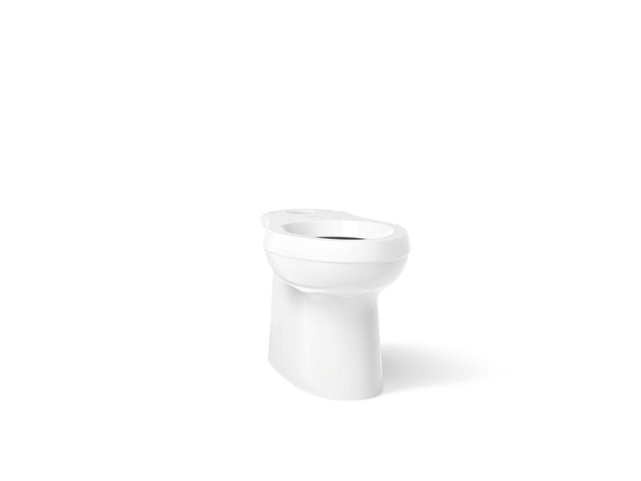 KOHLER K-5309 Cimarron Elongated toilet bowl with skirted trapway, white