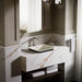 KOHLER K-5400-P5 Iron Plains 18-1/2" rectangular vessel bathroom sink, biscuit - view 4