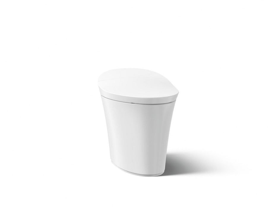 KOHLER K-5401 Veil One-piece Compact Elongated Smart Toilet, Dual-flush, white