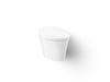 KOHLER K-5402-0 K-5402 Veil Intelligent Compact Elongated Dual-flush Wall Hung Toilet, white