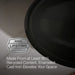 KOHLER K-5403-P5 Iron Plains 20-3/4" oval vessel bathroom sink, black black - view 2