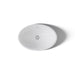 KOHLER K-5403-W Iron Plains 20-3/4" oval vessel bathroom sink, white - view 4