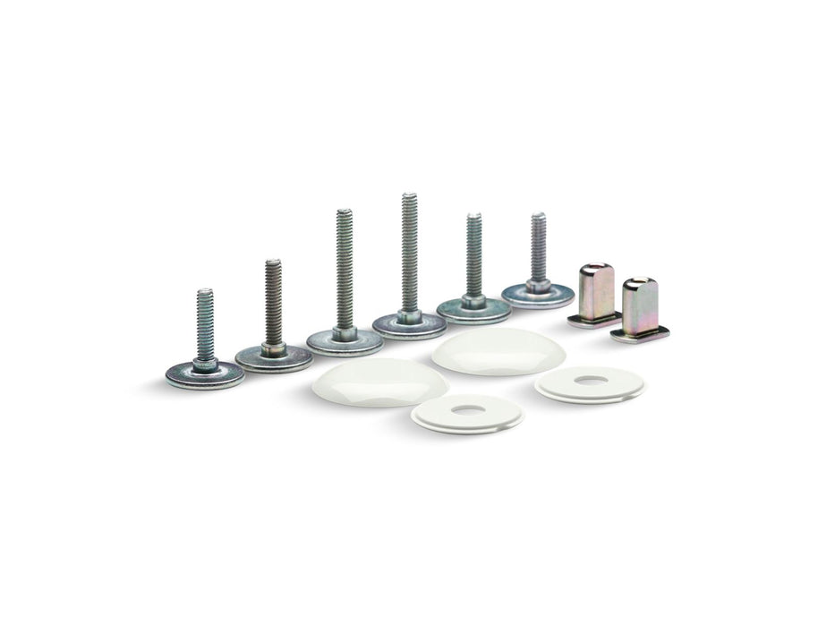KOHLER K-5420-0 K-5420 Clean Caps Low-profile Toilet Bolt Caps, dune