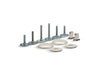 KOHLER K-5420-0 K-5420 Clean Caps Low-profile Toilet Bolt Caps, sandbar