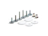 KOHLER K-5420-0 K-5420 Clean Caps Low-profile Toilet Bolt Caps, white