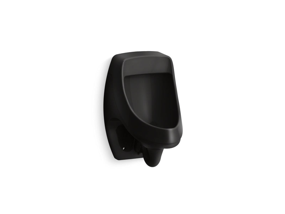 KOHLER K-5452-ER Dexter Washout wall-mount 0.125 gpf urinal with rear spud, black black