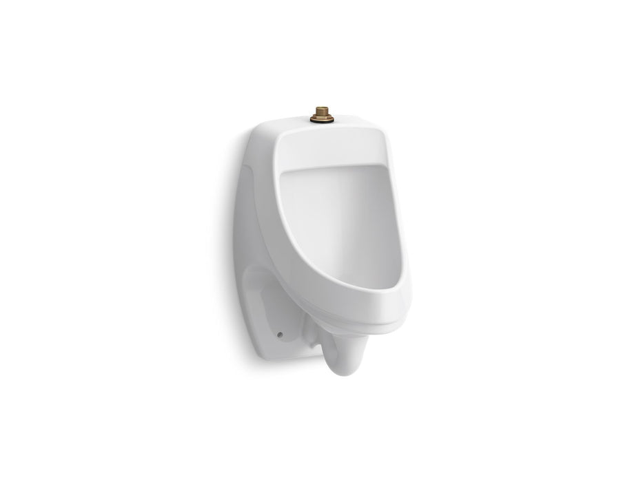 KOHLER K-5452-ET Dexter Washout wall-mount 0.125 gpf urinal with top spud, white