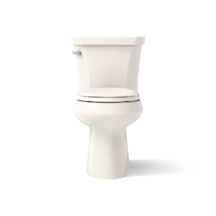 KOHLER K-5481 Highline ComForteeight Two-piece round-front 1.28 gpf chair height toilet - Biscuit