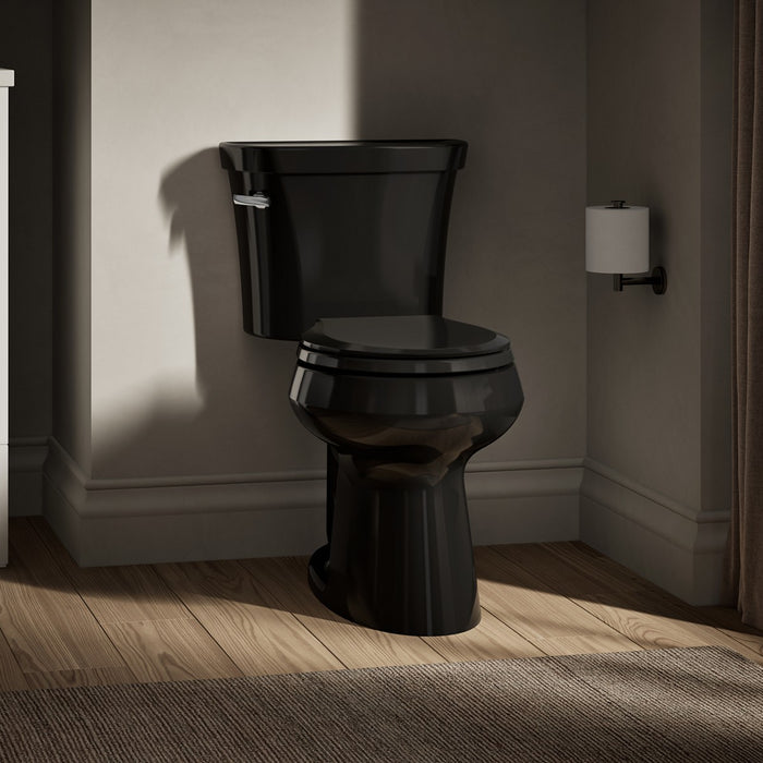 KOHLER K-5481 Highline ComForteeight Two-piece round-front 1.28 gpf chair height toilet, default title - view 4
