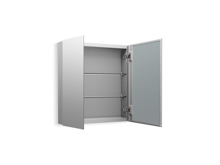 KOHLER K-55063 Embark Slim 25" x 26" rectangular two-door medicine cabinet, not applicable - view 3