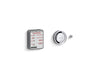 KOHLER K-5548-K1 Invigoration Series Digital steam adapter kit, polished chrome